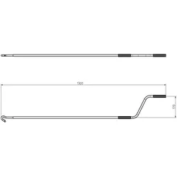 Rademacher 96000003 Handkurbel 1300 mm GGK 539-14 Deltadore