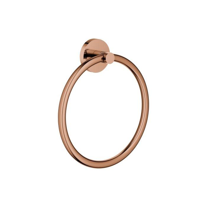 Grohe Essentials Handtuchring 40365DA1 warm sunset, verdeckte Befestigung