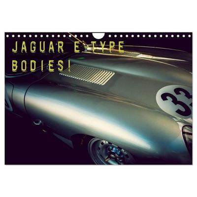 Jaguar E-Type - Bodies (Wandkalender 2027 DIN A4 quer), CALVENDO Monatskalender