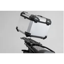 SW-Motech TRAX ADV Topcase-System - Silbern. Triumph Tiger 800 Modelle (10-).