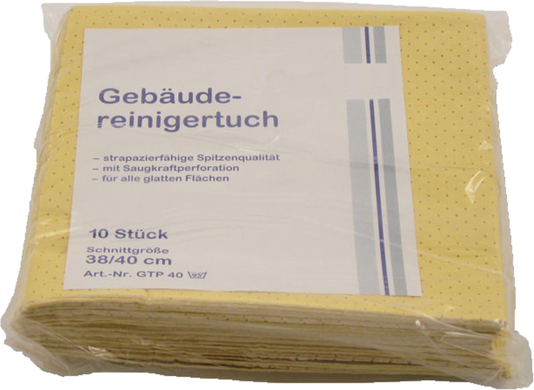 Axis Line Fenstertuch Lochtuch natur 38cm x 38cm 10er Pack