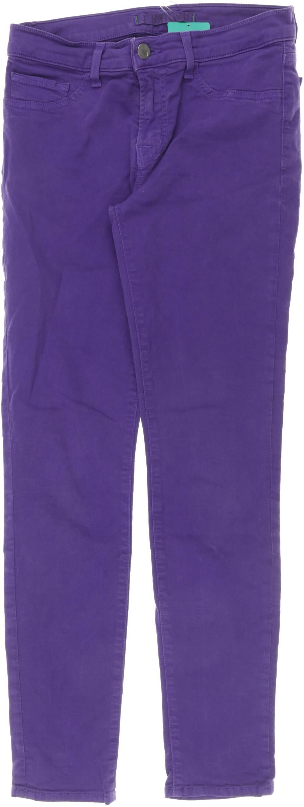 J Brand Damen Jeans, Lila, Gr. W27, Baumwolle / Elasthan - Second Hand