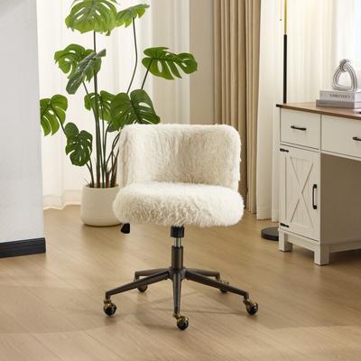 No Plush Velvet Swivel Chair Antique Bronze Base With Wheels
