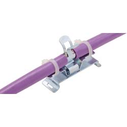 Hebotec SKHZZ8-11 Schirmklammer mit Schnappverschluss Klemm-Ø (max.) 11 mm Federstahl 10 St. 1032-004C