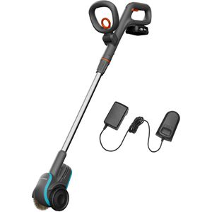 Gardena Fugenreiniger Akku-Fugenbürste EasyWeed, elektrisch, Akku 18V / 2Ah, Stahlbürste