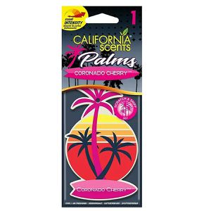 California-Scents Autoduft Coronado Cherry, bis zu 30 Tage Frische, Duftpalme, Anhänger