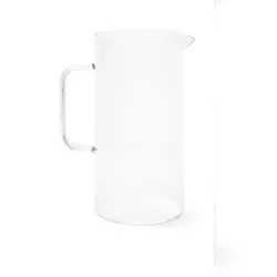 Excelsa Karaffe Essential aus Glas 1,3 l transparent