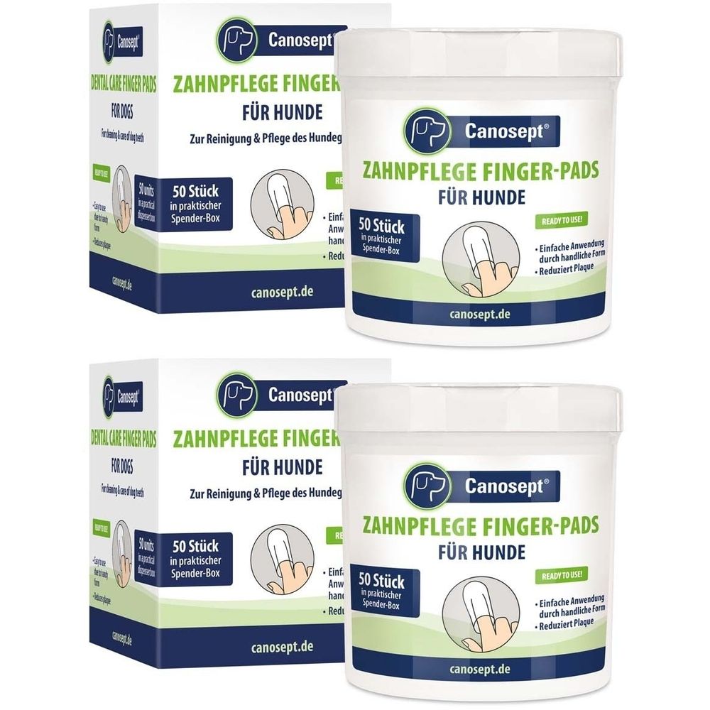 Canosept Zahnpfl Pads Hund x2 2x50 St