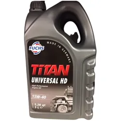15W-40 Fuchs TITAN Universal HD Motoröl 5 Liter