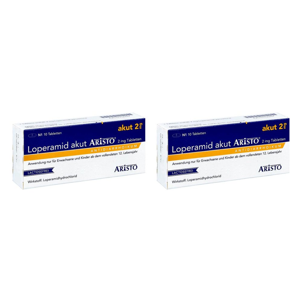 Aristo Pharma GmbH Loperamid akut Aristo 2mg 08102619