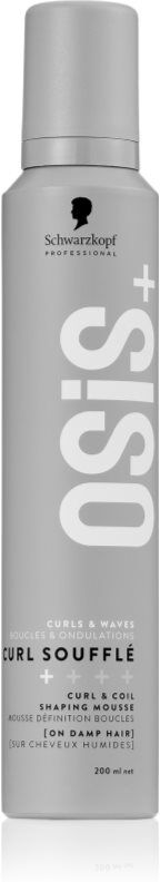 Schwarzkopf Professional Osis+ Curl Soufflé mousse modelante pour cheveux bouclés et frisés 200 ml