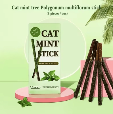 Inspire Curations Natural Matatabi Cat Chew Sticks For Dental Care And Play catnip