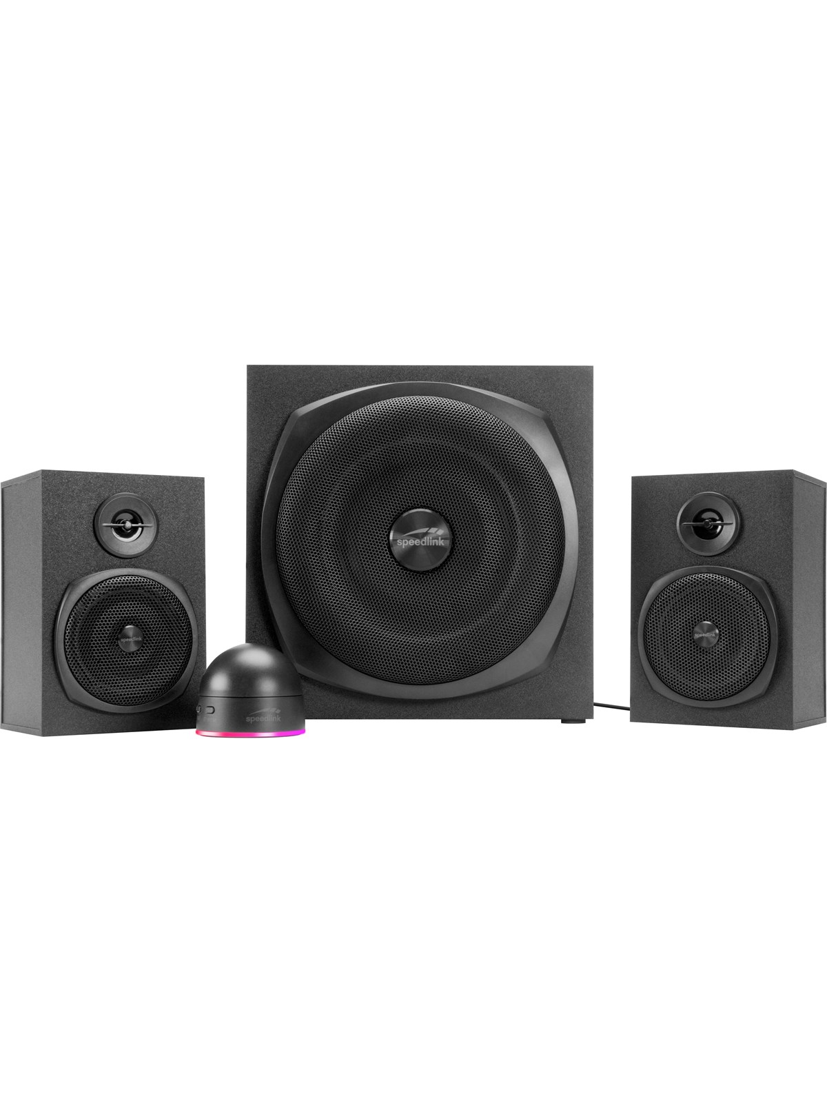 Speed-Link GRAVITY LT 2.1 Subwoofer System - Black - 2.1 PC-Lautsprecher - Schwarz