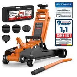 Wagenheber 2.5T hydraulisch & flach - Orange