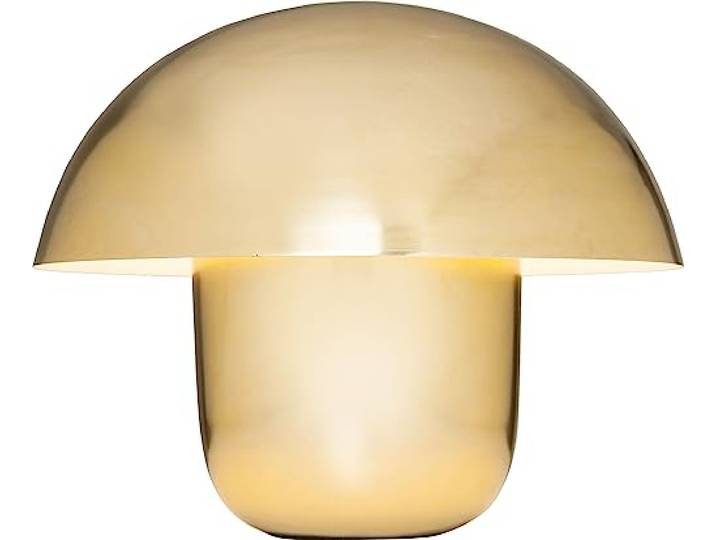 Kare 60198 Lampe de Table\, Armature en Acier revêtu par pulvérisation\, E14\, Or\, Grand modèle