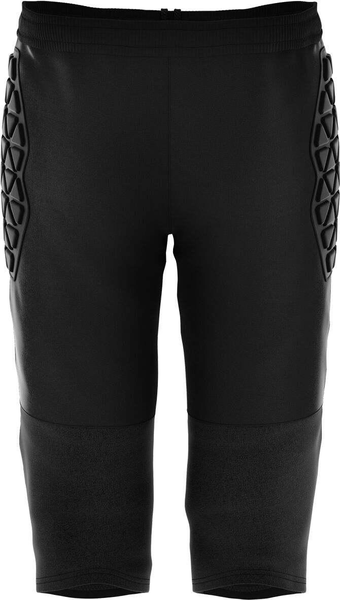 Shorts UHLSPORT "Torwarthose ANATOMIC GOALKEEPER LONGSHORTS", Herren, Gr. L, US, schwarz, Obermaterial: 100% Polyester PES., Hosen Shorts