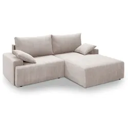 Exxpo by Gala Ecksofa mit Funktion Orinoco Cord Beige