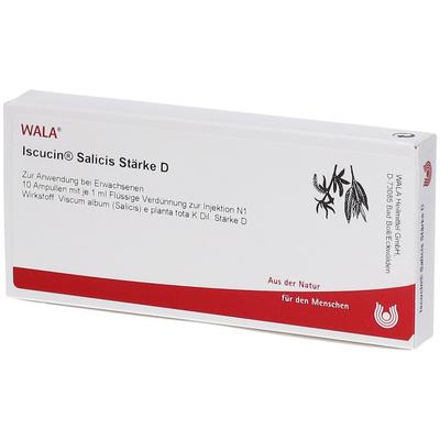 Iscucin salicis Stärke D Ampullen 10x1 ml