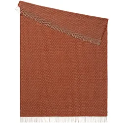benuta Nest Decke Liana Rot 130x180 cm - Moderner Kurzflor-Teppich für Wohnzimmer