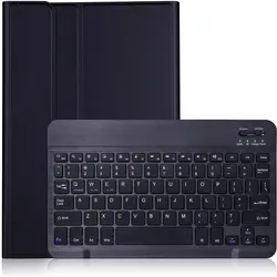 Cazy Tastatur Hülle Kompatibel mit Samsung Galaxy Tab S9 / S9 FE - Schutz Etui mit magnetisch Abnehmbarer (DE, Samsung Galaxy Tab S9, Samsung Galaxy Tab S9 FE), Tablet Tastatur, Schwarz