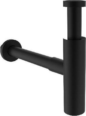 LAUFEN H3749800810001 Design Siphon, PVD Titanschwarz matt
