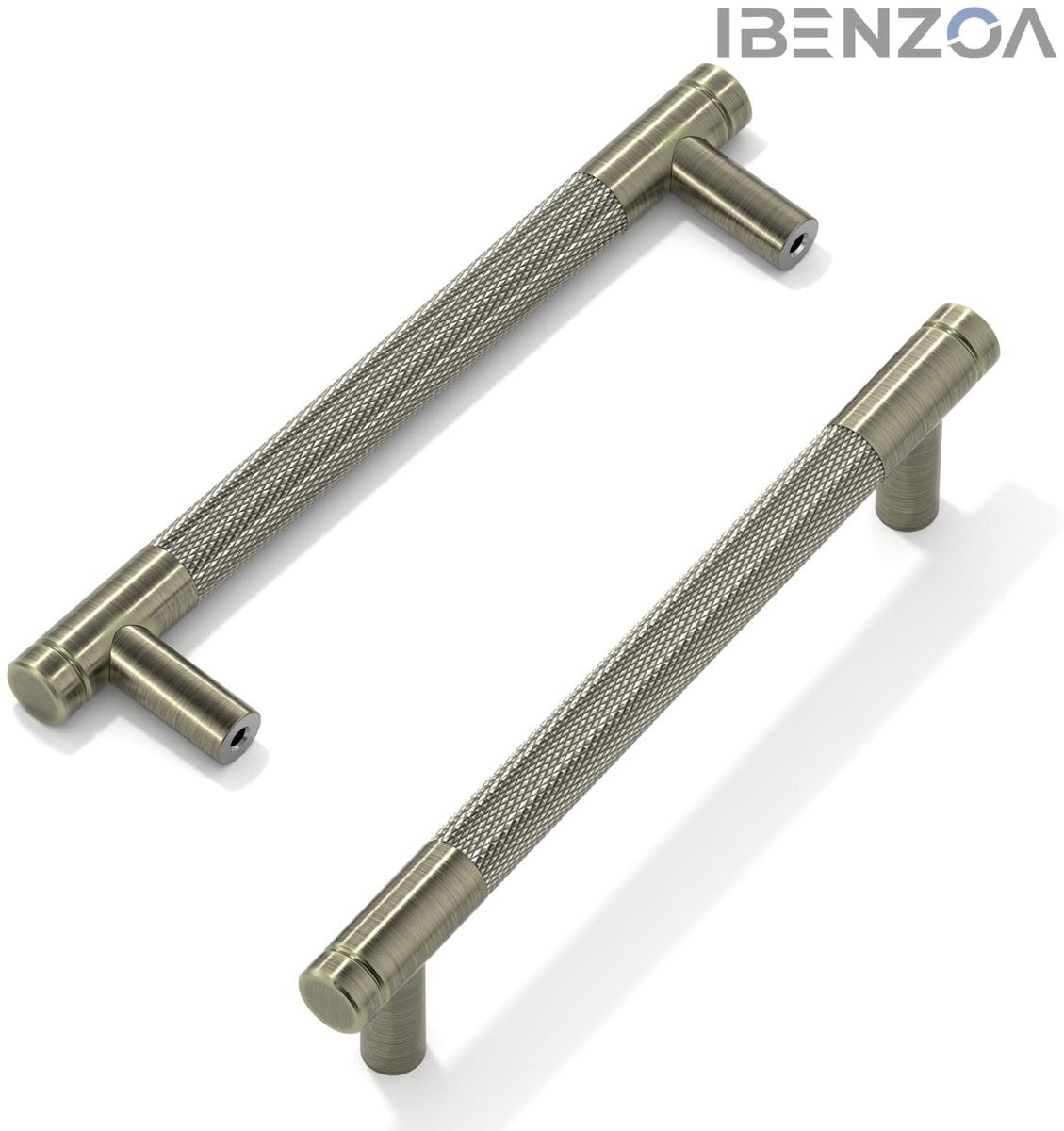 Ibenzoa Meubelgrepen Glanzend Antiek Messing 128 mm 10 Stuks