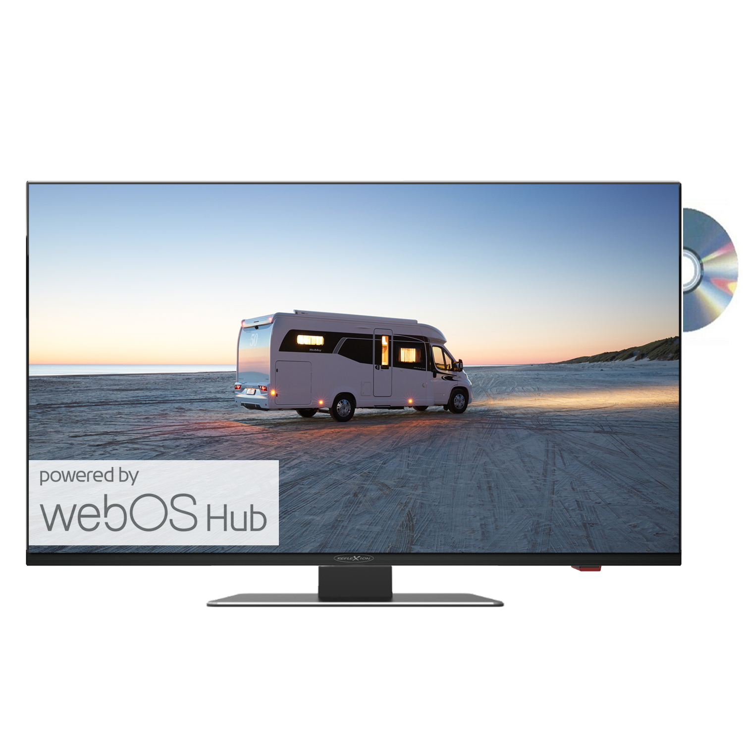 Reflexion LDDX24IBT_B, 61 cm (24"), 1920 x 1080 Pixel, Full HD, Smart-TV, WLAN, Schwarz