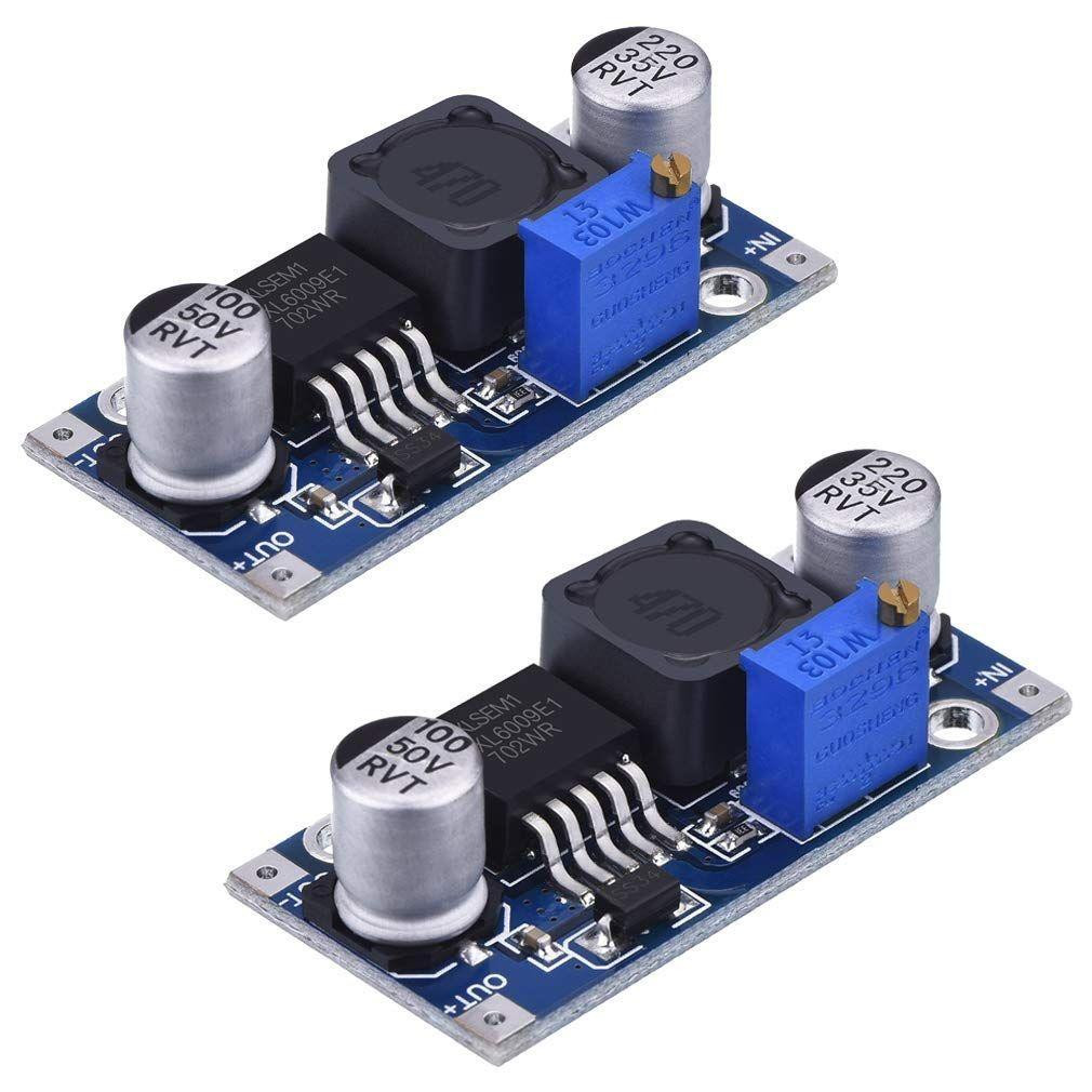 Lustrens Stepdown Module DC-DC Instelbare Spanningsomvormer (2 stuks)