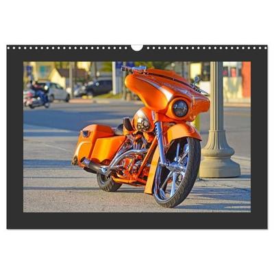 BEST OF HARLEY-DAVIDSON BAGGER-STYLE (Wandkalender 2026 DIN A3 quer), CALVENDO Monatskalender