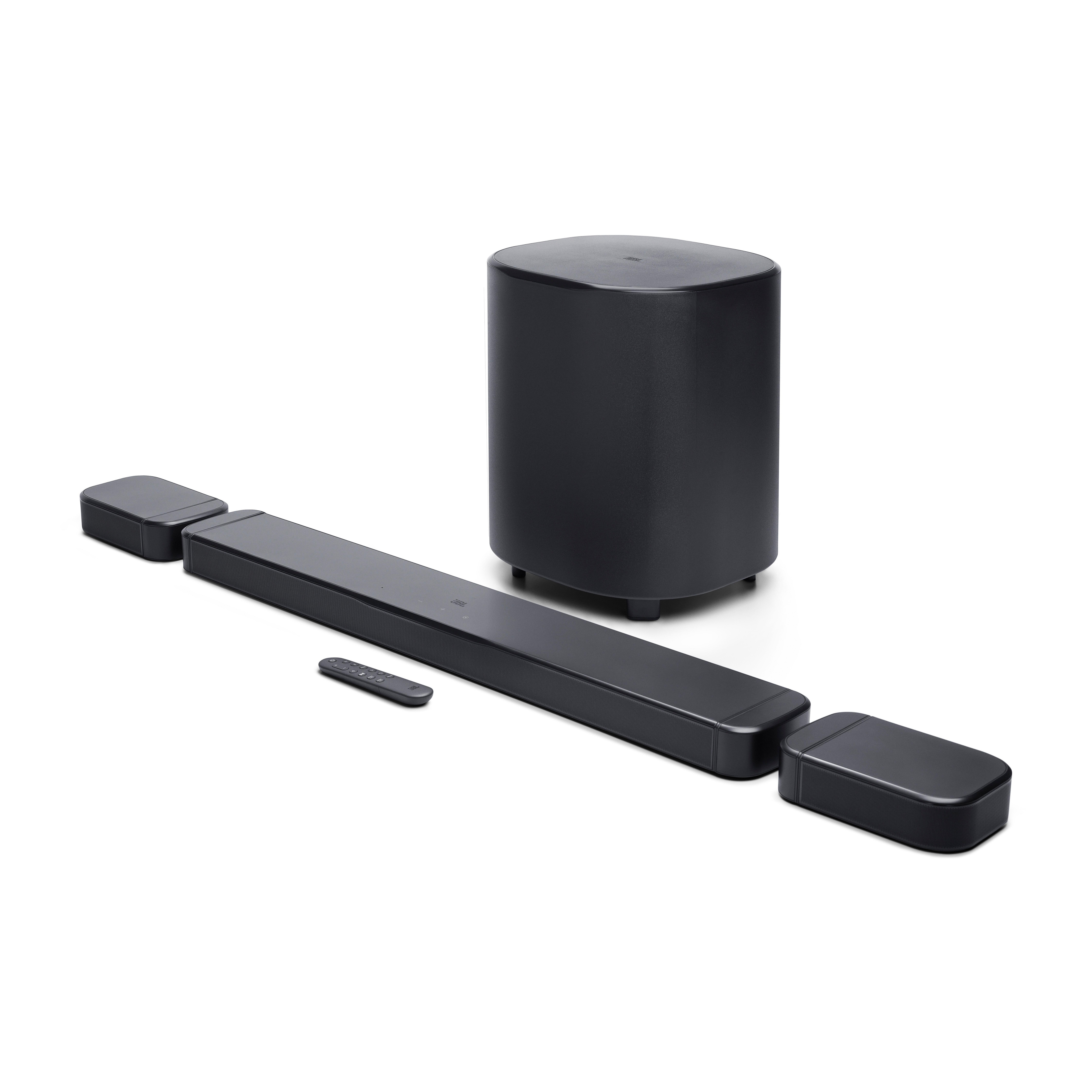 JBL Bar 800 Mk.2 7.1-Kanal Surround Soundbar mit abnehmbaren Lautsprechern und kabellosem Subwoofer schwarz JBLBAR800M2BLKEP