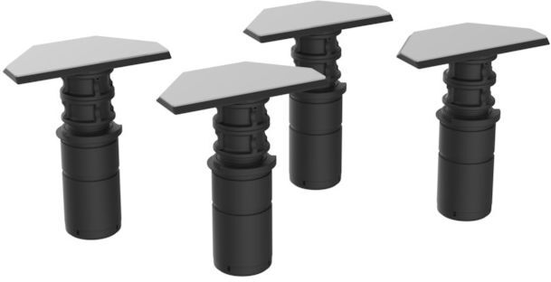 Bette BetteLevel Montagefuß B57-0420 kleiner/gleich 1000mm, für Duschwanne und Duschfläche