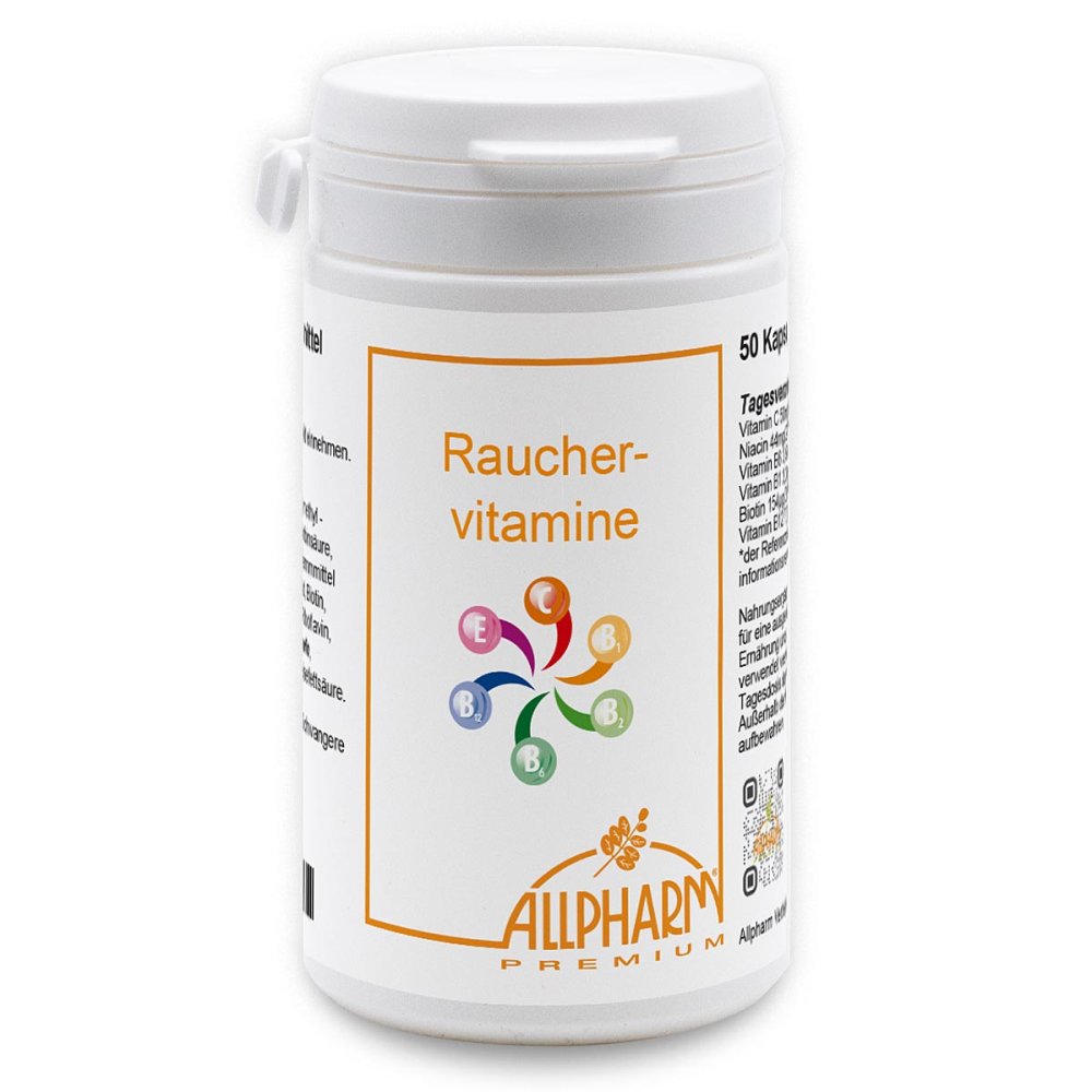 ALLPHARM Vertriebs GmbH Raucher Vitamine Kapseln 03195866