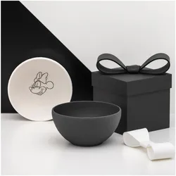 Villeroy & Boch Manufacture Rock - Mickey Mouse Müslischalen, Schüssel + Schale, Schwarz