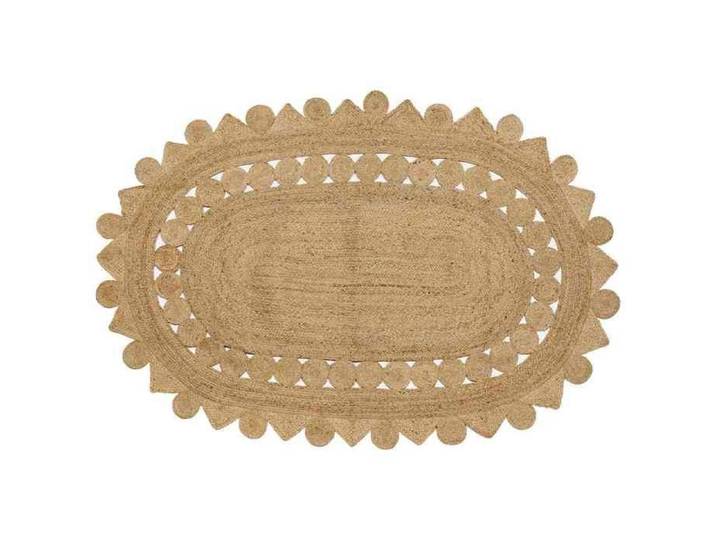 Tapis de zone Naturel 205 x 305 cm Jute 42010824
