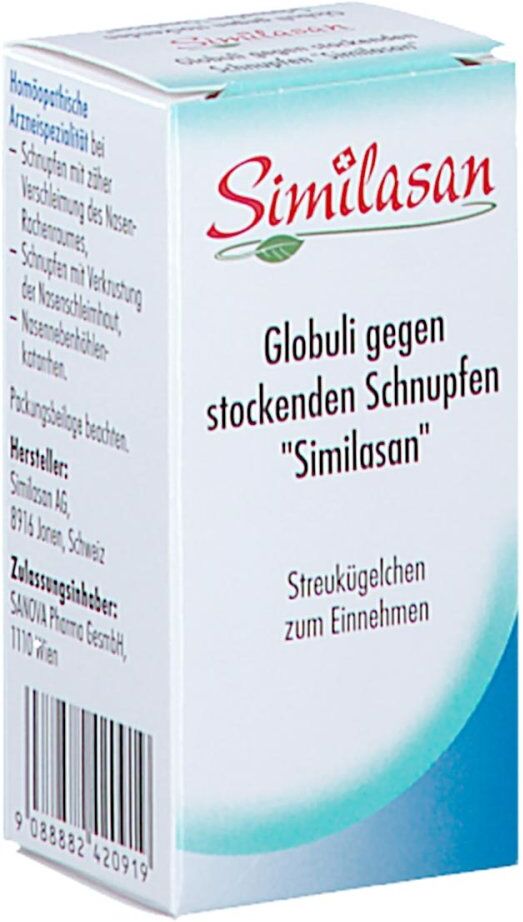 Similasan Globuli gegen stockenden Schnupfen 15g