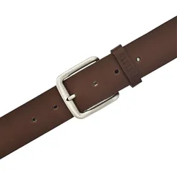 Mustang Gürtel in Braun aus vegetabil gegerbtem Leder-105