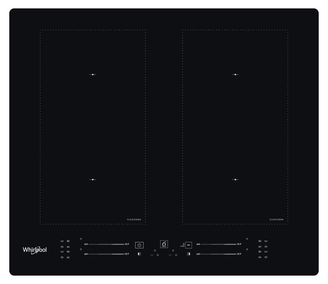 Whirlpool WL S1360 NE Inductiekookplaat, zwart, inbouwmodel, 59 cm, 4 zones