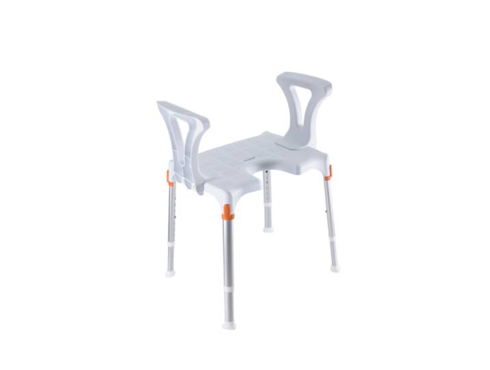 Able2 Atlantis Douchekruk - Verstelbare Douchestoel Aluminium Frame - Max 125 kg