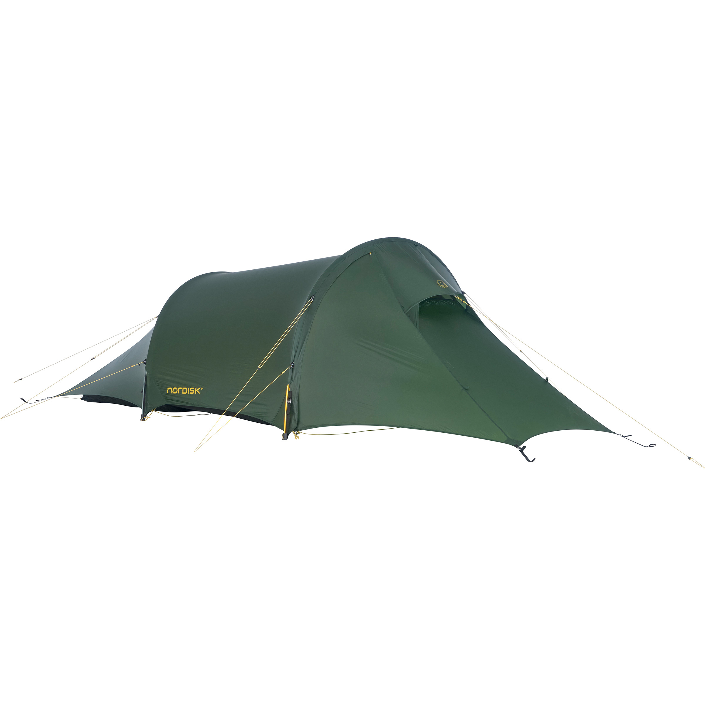 Nordisk Halland 2 LW 2.0 Zelt 1-4-Personen-Zelte gruen Trekking