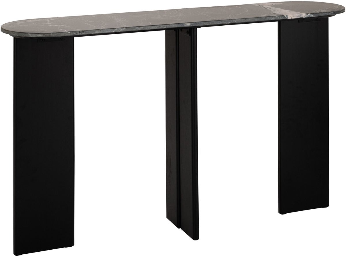J-Line Mathilder consoletafel van zwart marmer