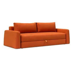 INNOVATION LIVING Schlafsofa Cone Stoff Rust Orange