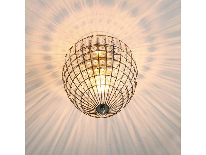 By Rydéns Deckenlampe Amadeus, dimmbar, alu / grau / zink, für Wohn- / Esszimmer, Metall, Antik, Deckenlampe