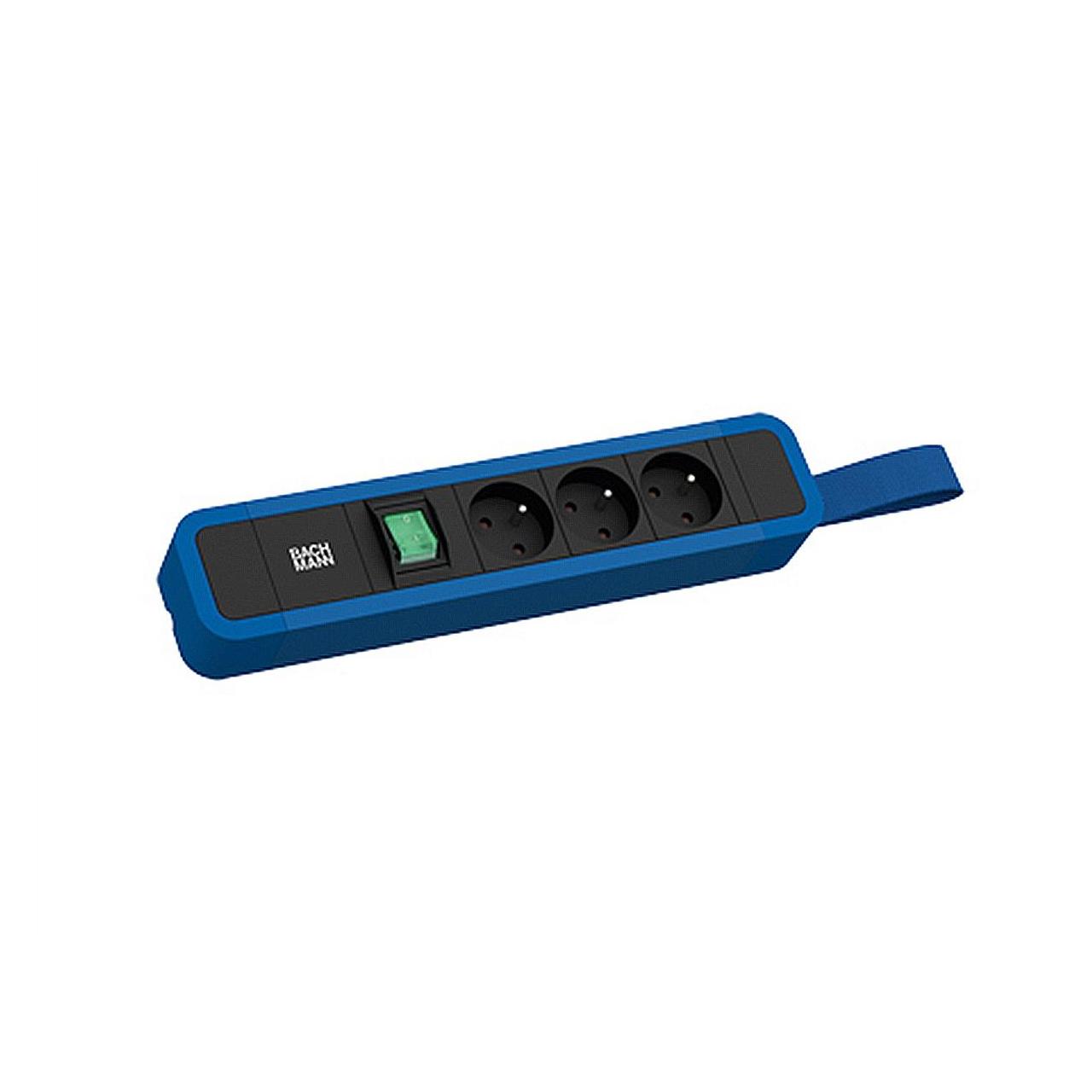 Bachmann BACH Steckdosenleiste (3x, CEE 7/3, CEE 7/5, 2 m) (350.341)