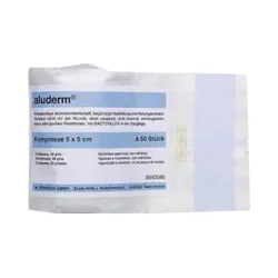 ALUDERM Kompressen 5x5 cm 50 St
