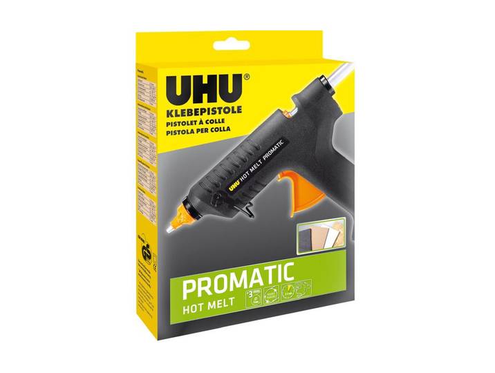 Heissklebepistole UHU Promatic , bunt, Heissklebepistolen, Heissklebepistole