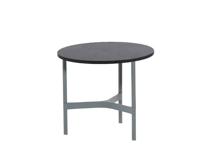 Cane-line Twist Couchtisch klein Ø45 cm Dark Grey-Light Grey