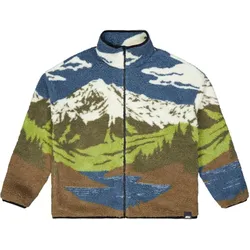PICTURE HAFDALS Zip Fleece 2026 cloudy landscape - XL