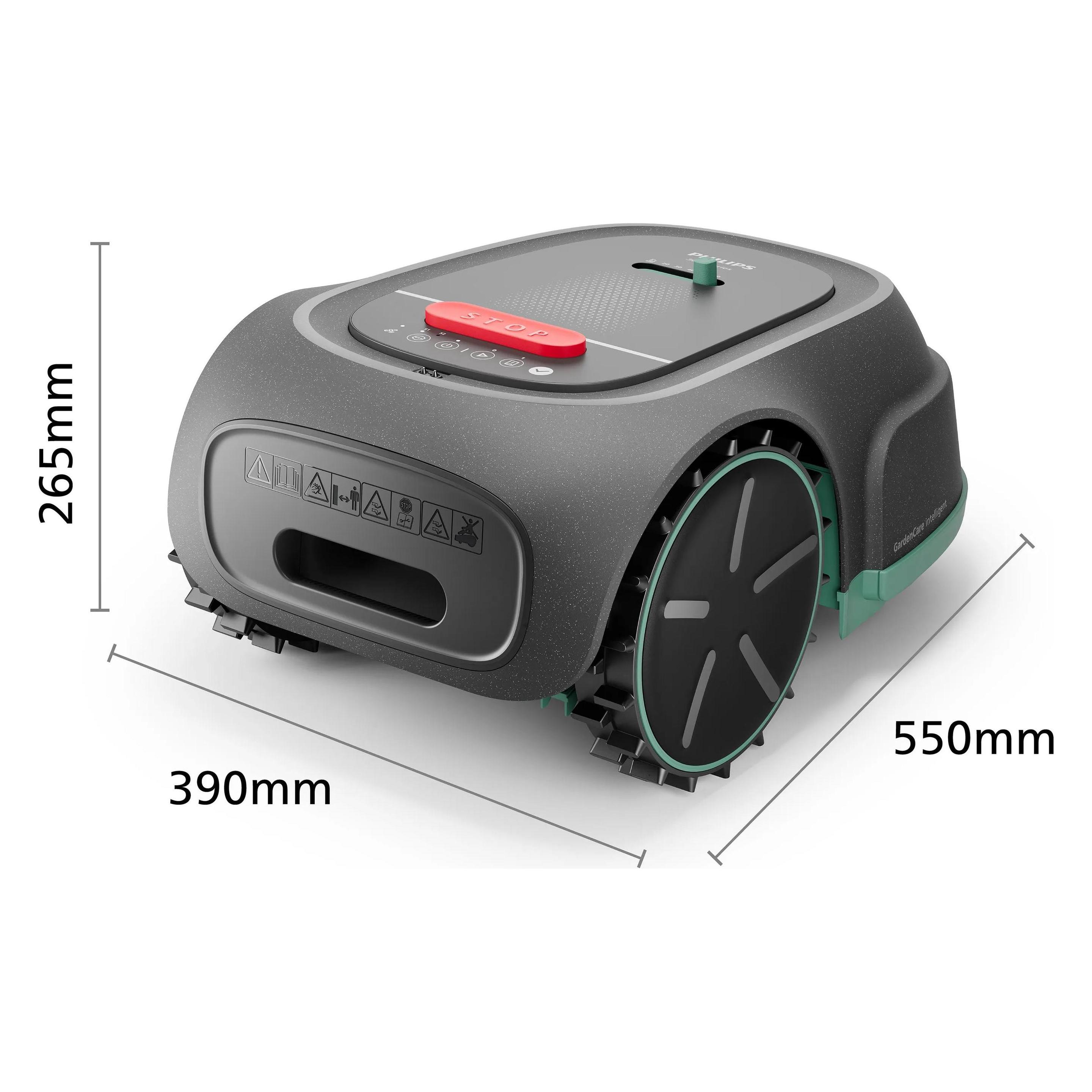 Philips Rasenmähroboter (1000 m², Begrenzungskabel) (RSL3000/10)