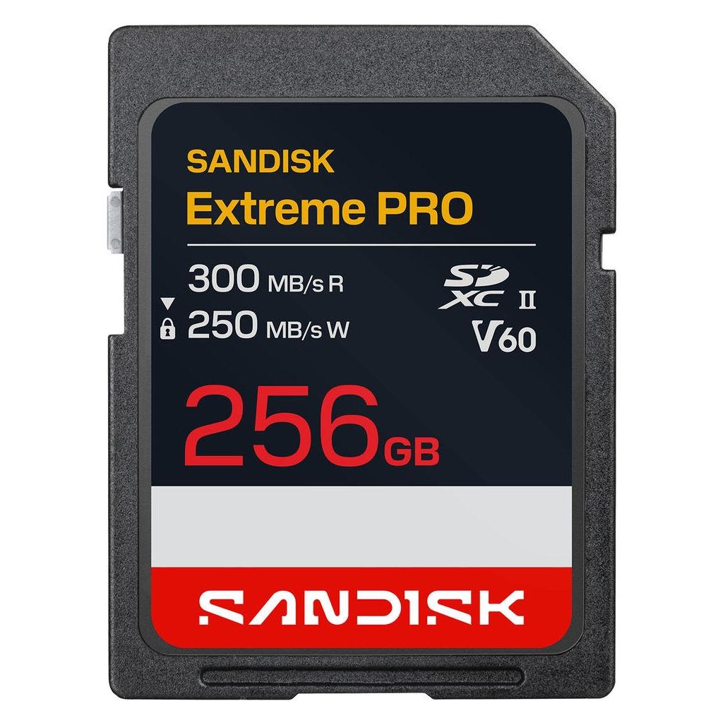Sandisk Extreme PRO UHS-II Cards UHS-II (256 GB, SDXC, UHS-II) (SDSDXEM-256G-GN4IN)