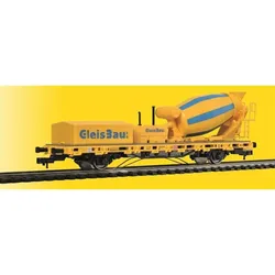 Viessmann Niederbordwagen mit Betonmischer GleisBau